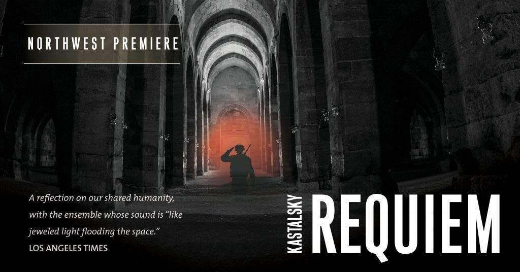 A poster for the northwest premiere of requiem