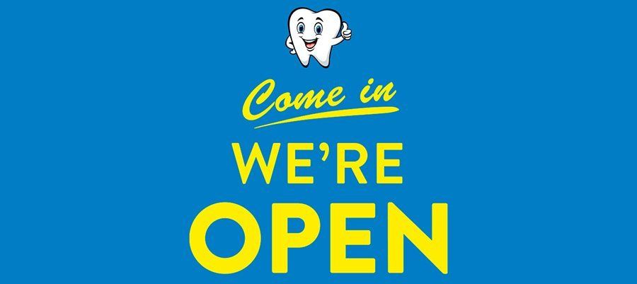 Come in, we’re open! Come in, we’re open!