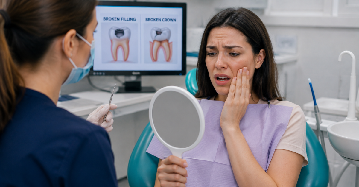 Is a Broken Filling or Crown a Dental Emergency?