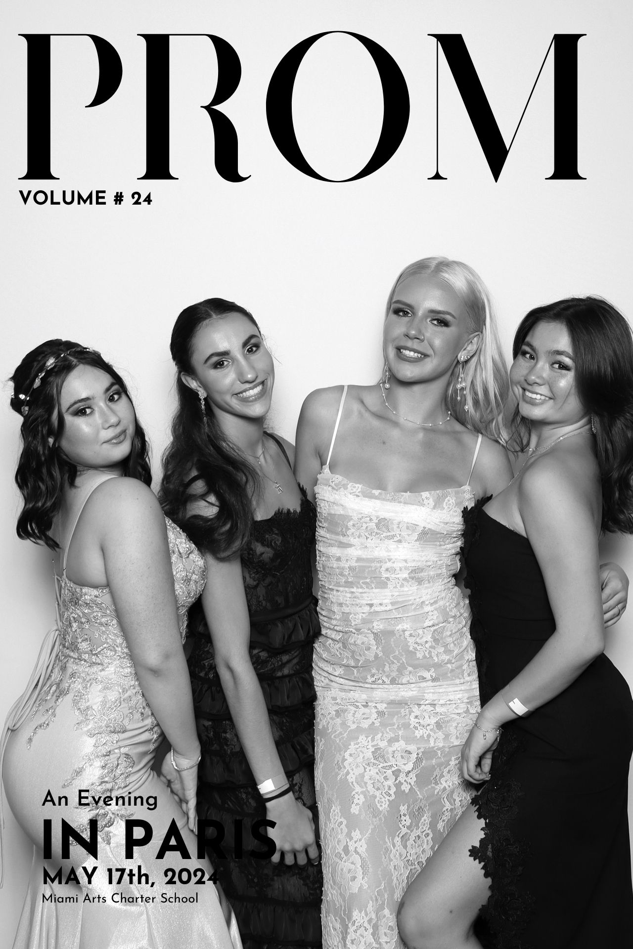 miami magazine cover photo booth