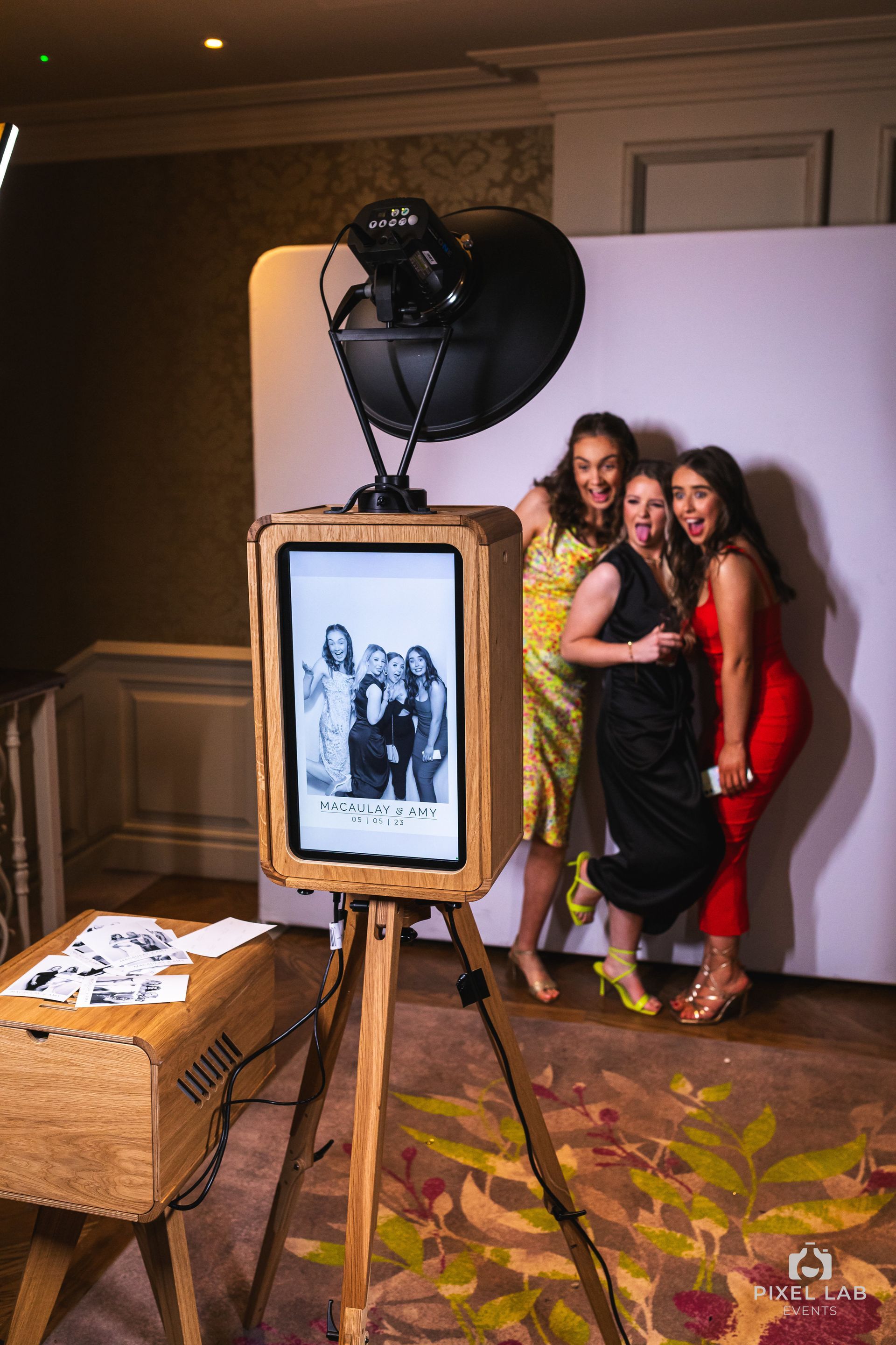 miami magazine cover photo booth