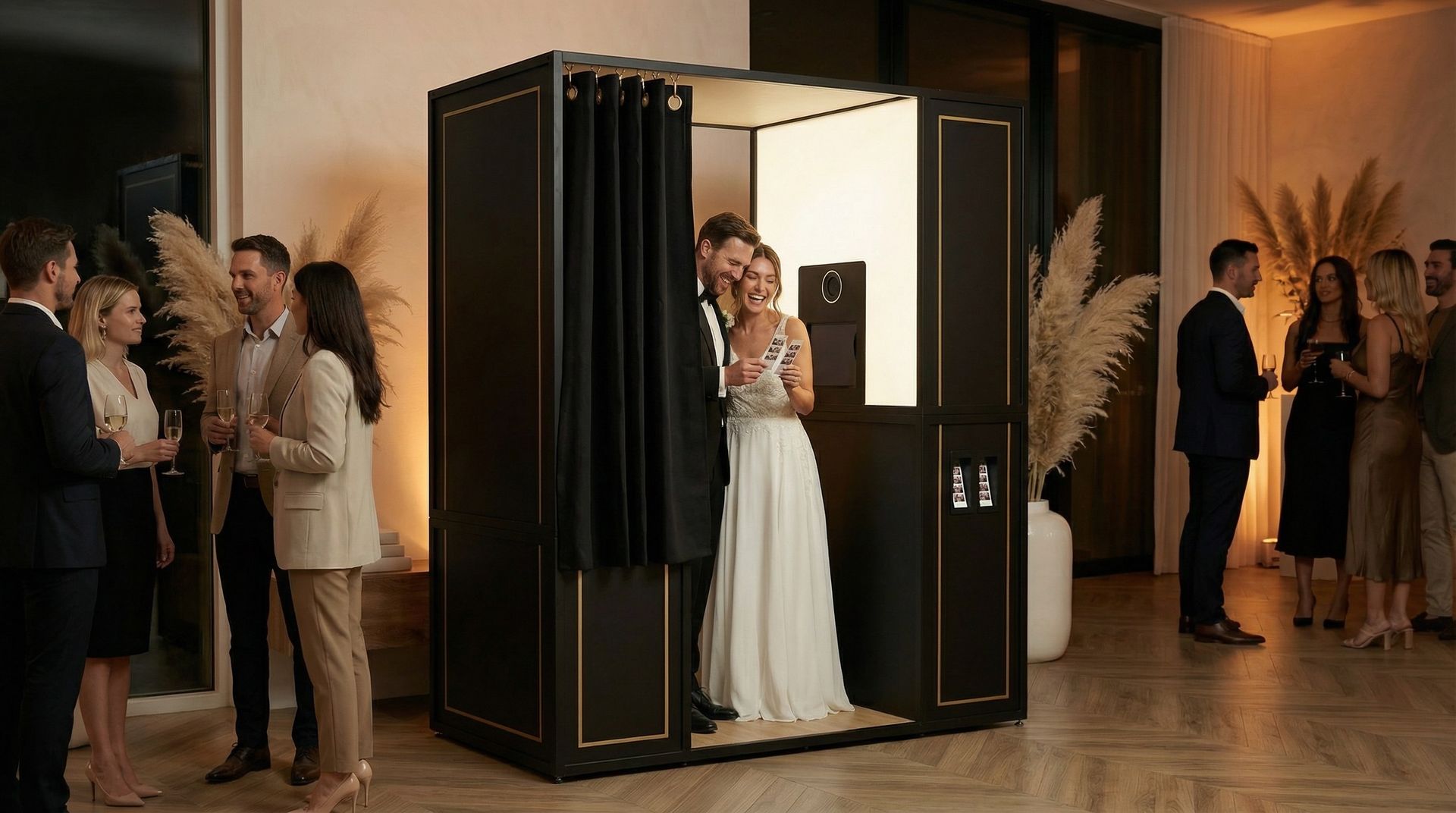 wedding magazine photo booth miami