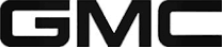 The gmc logo is black and white on a white background.