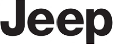 The word jeep is written in black on a white background.