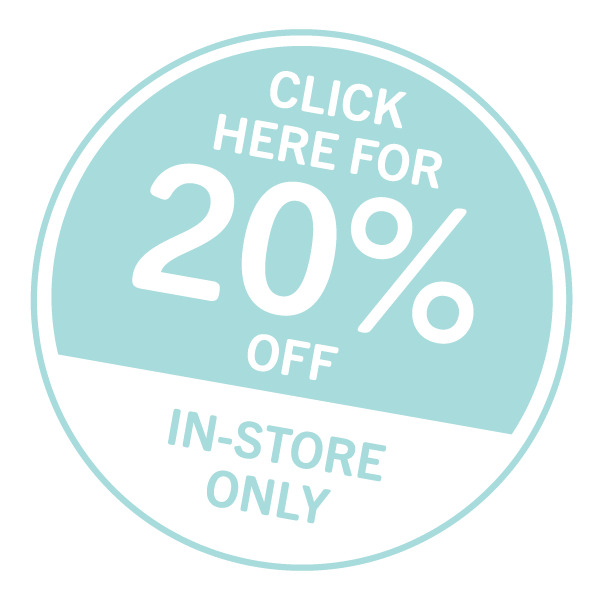 save $20 on your in-store purchase of $100 or more
