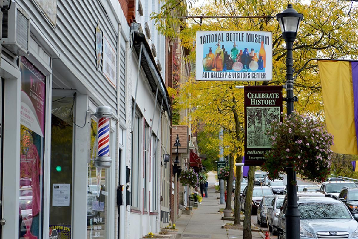 Downtown Ballston Spa, New York, Saratoga County