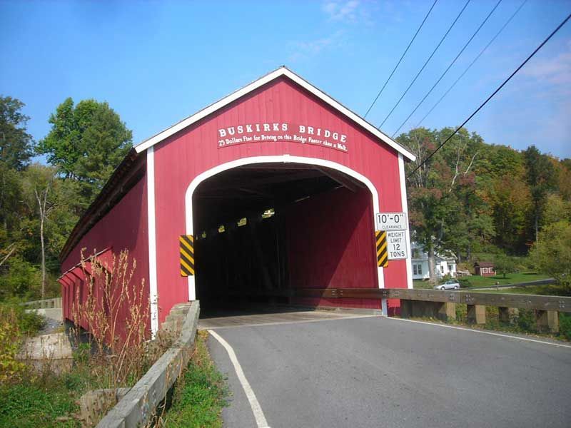 Buskirk Bridge, Hoosick, NY, Rensselaer, New York