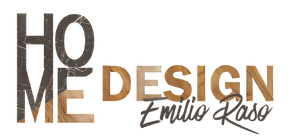 Logo di HQME Design in testo marrone e grigio con la scritta 