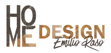 Logo di HQME Design in testo marrone e grigio con la scritta