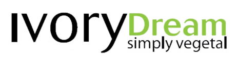 Logo di IvoryDream con testo nero e verde e lo slogan