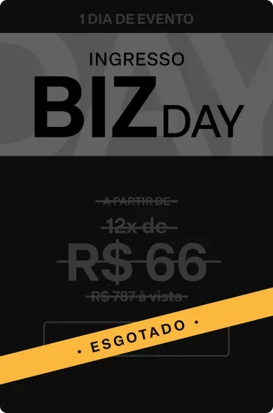 Primeiro lote esgotado.