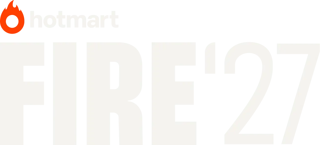 Logotipo Hotmart FIRE 2026
