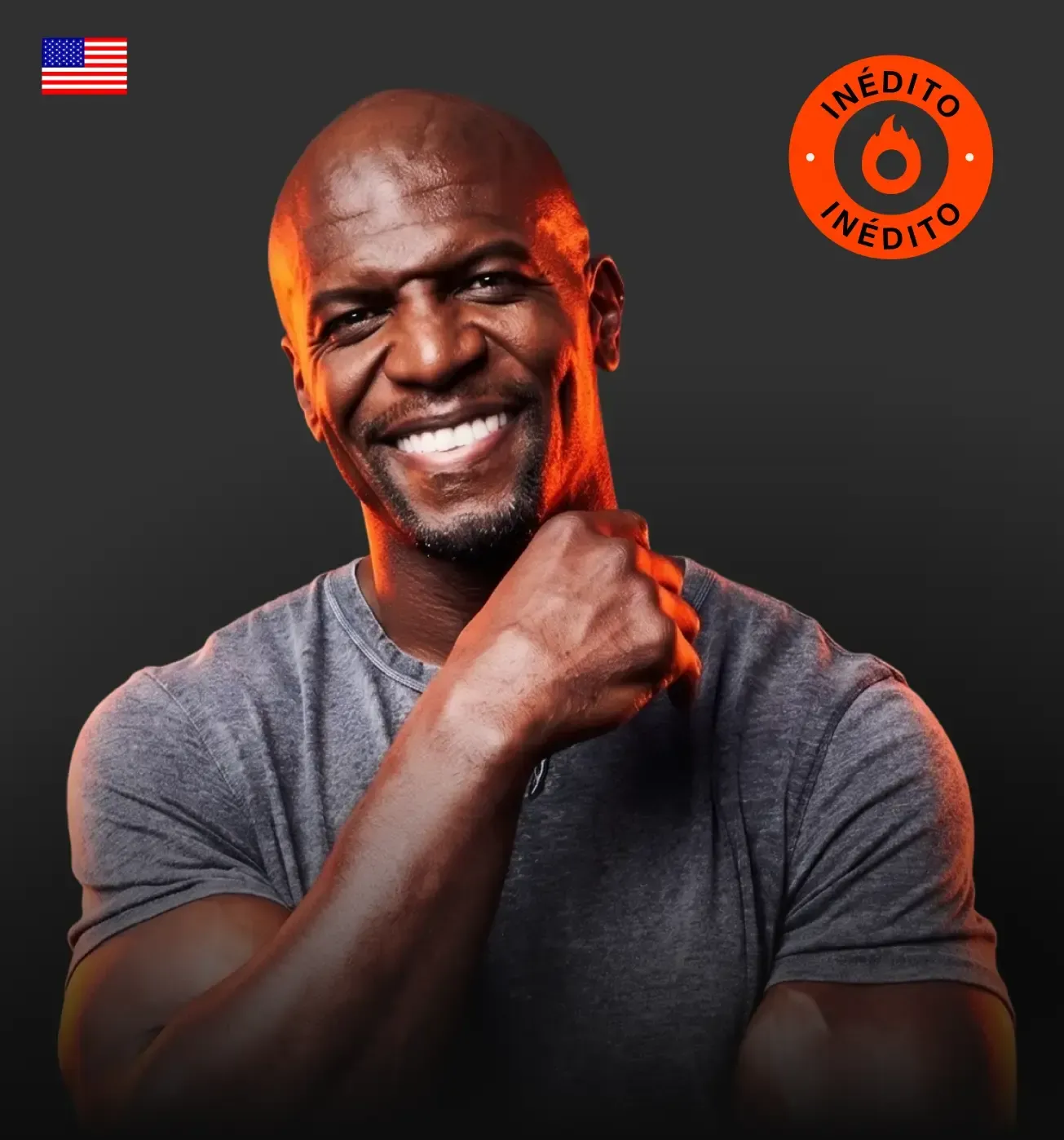 Terry Crews confirmado no HOTMART FIRE 2026.