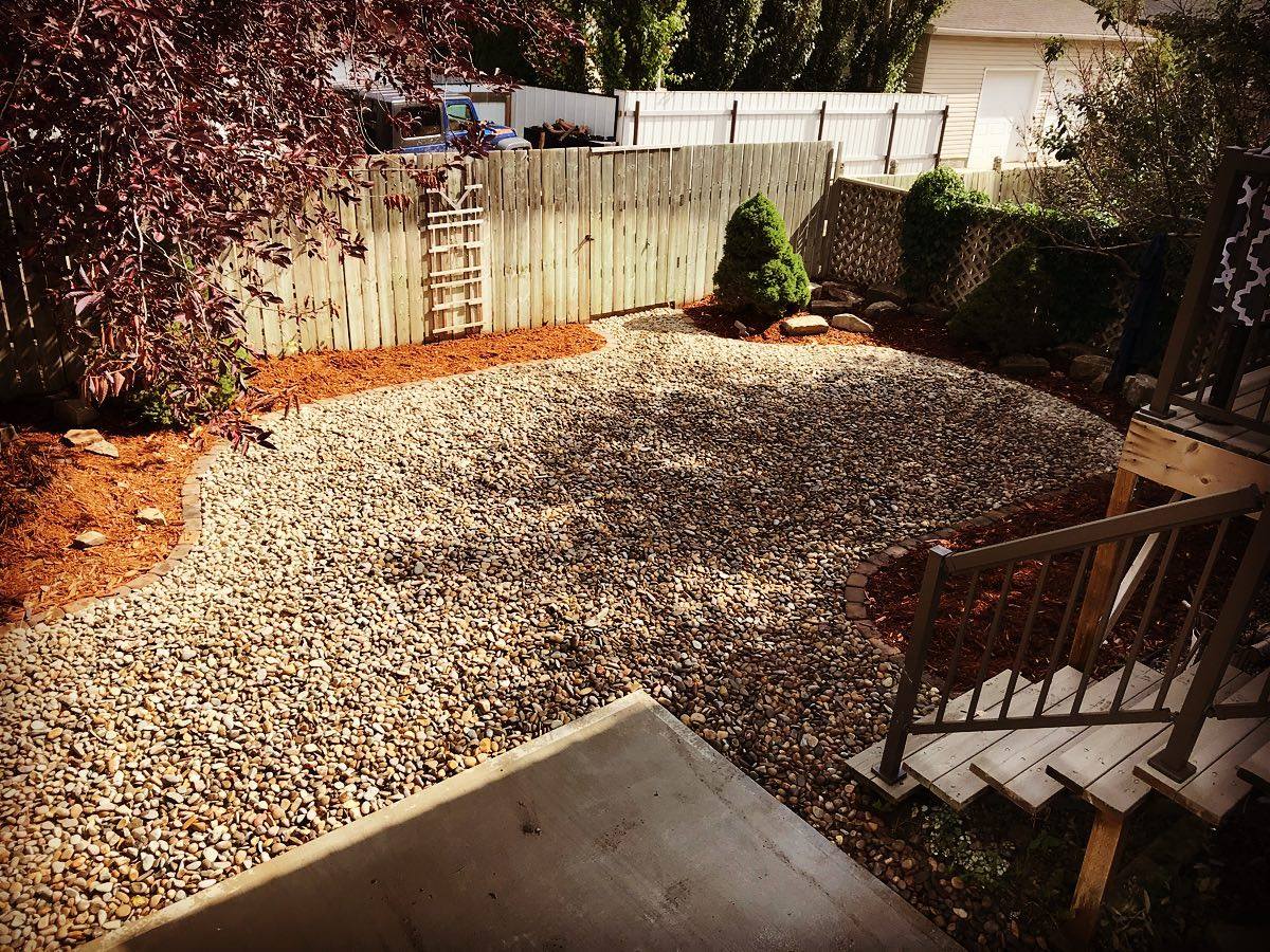 installed rocks