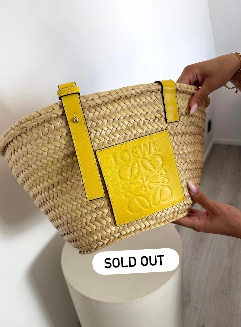 Loewe Strandtas Yellow