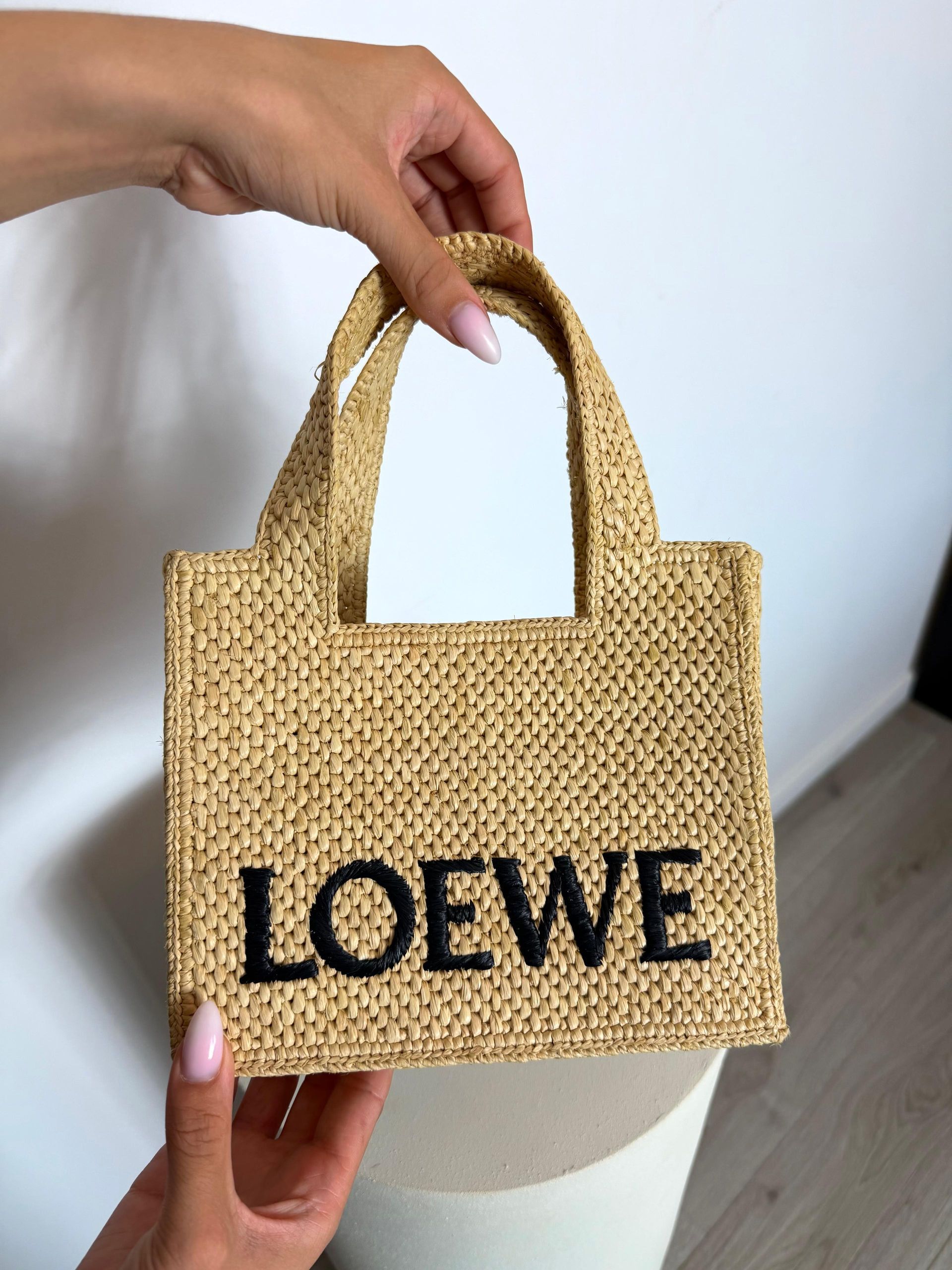 LOEWE RAFFIA MINI