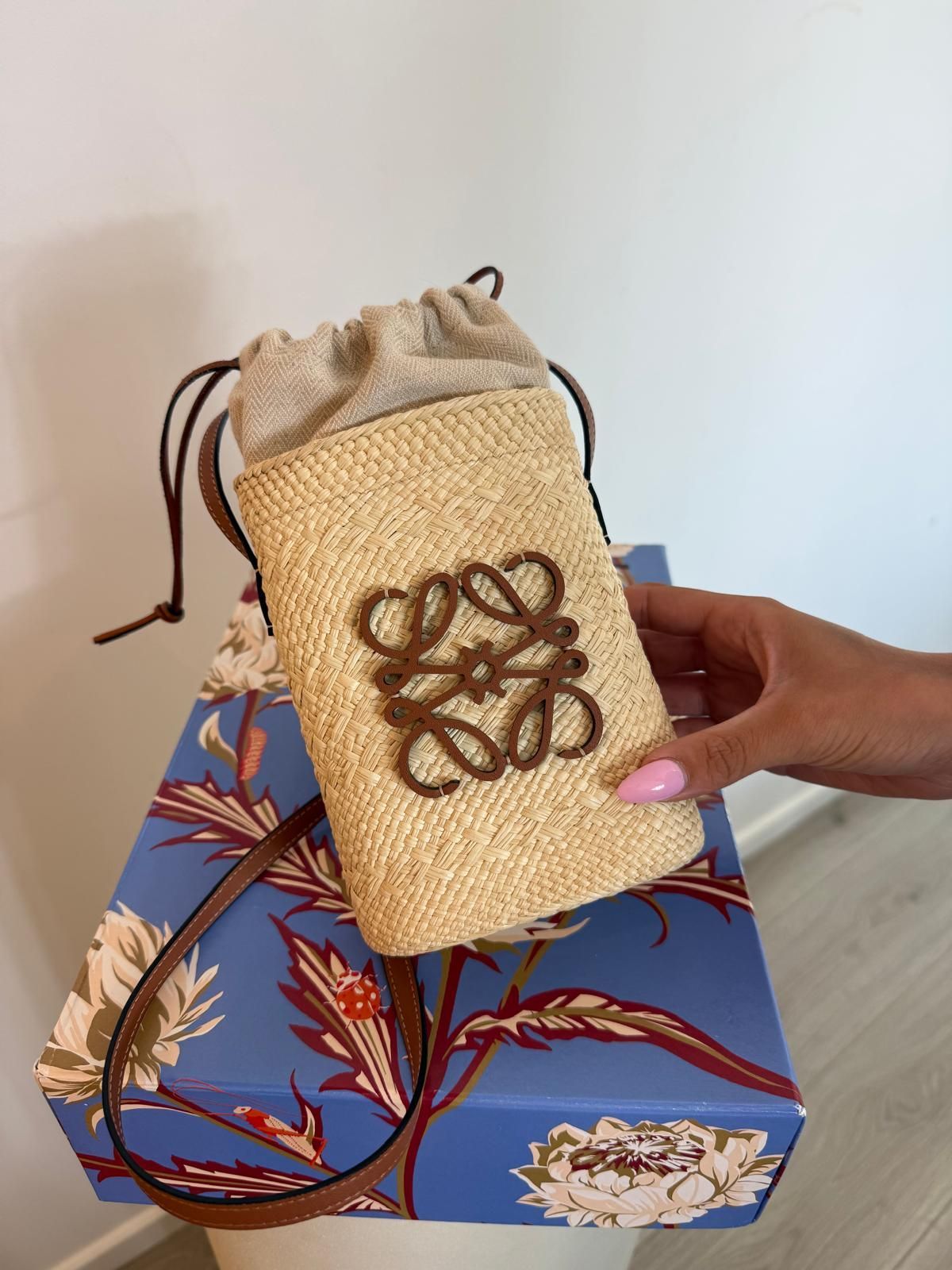 Loewe Paula's Ibiza raffia bucket bag