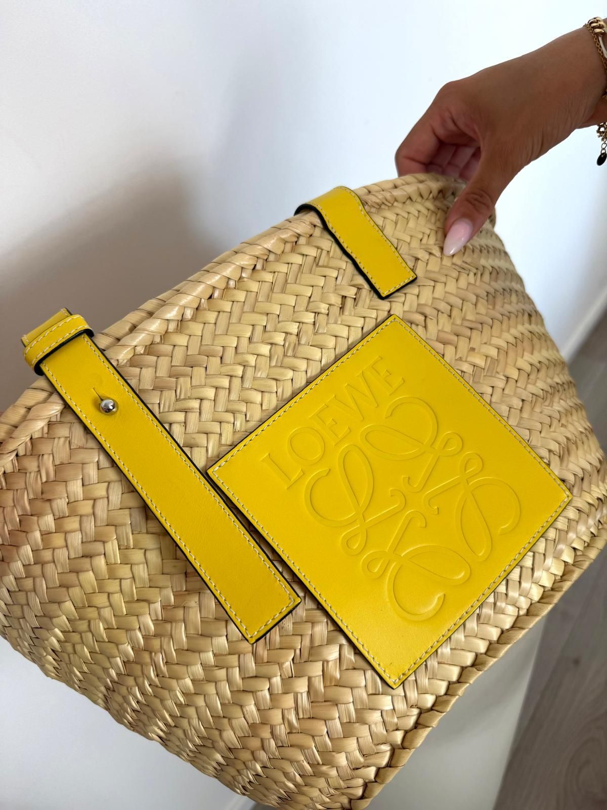 Loewe Strandtas Yellow