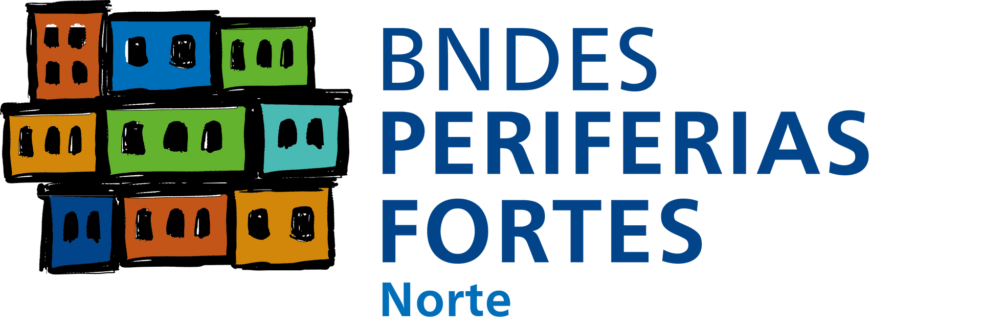 Logo de BNDES Periferias Fortes Norte 
