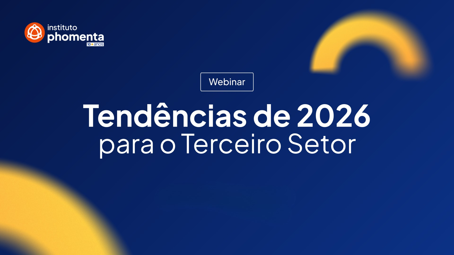 Webinar slide for Instituto Phomenta titled