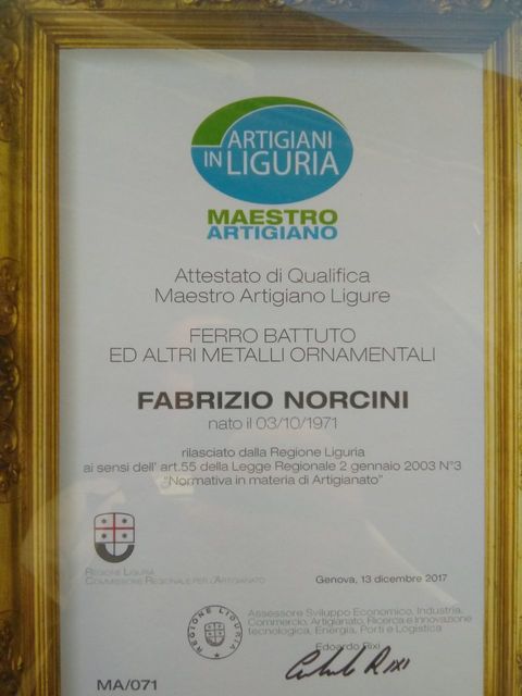 Attestato di qualifica