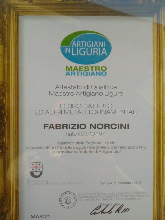 Attestato di qualifica