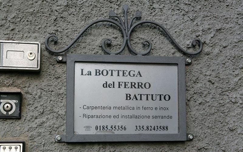Targa negozio
