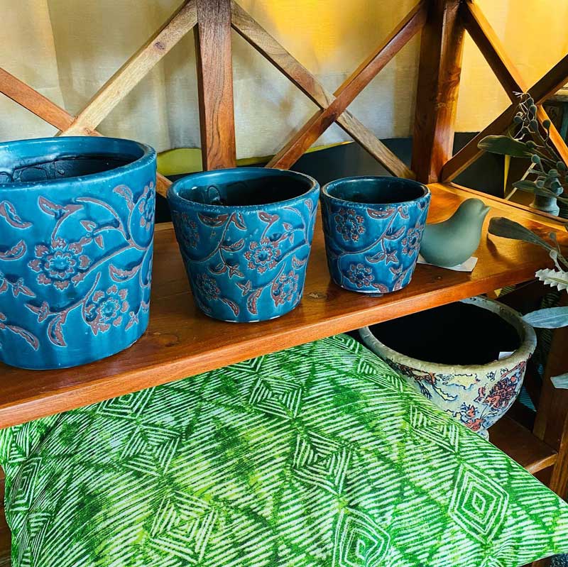 Three sizes of pots — Tamworth Interiors in Tamworth, NSW