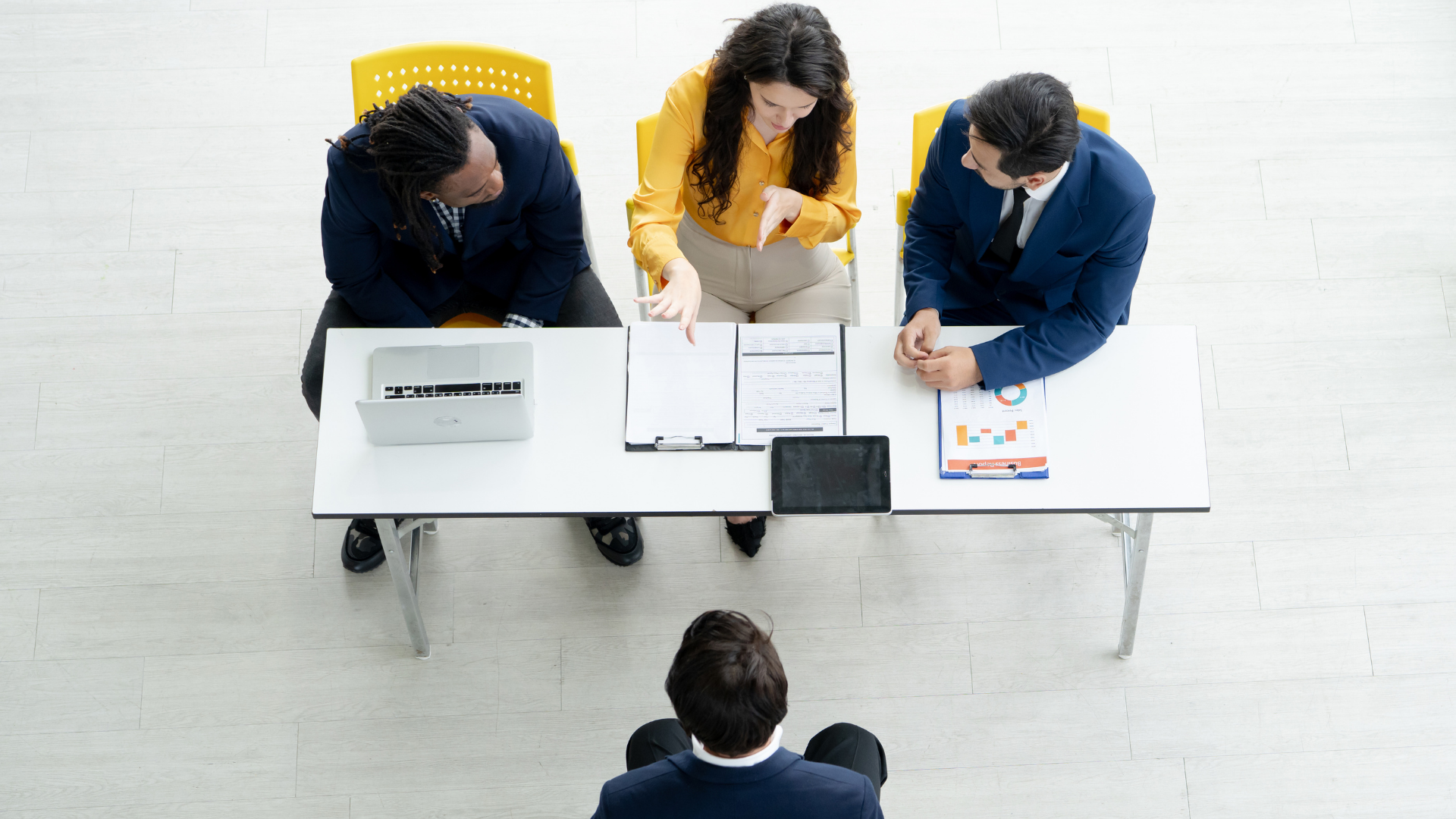 Job seeker practicing interview preparation services in Rockville, MD