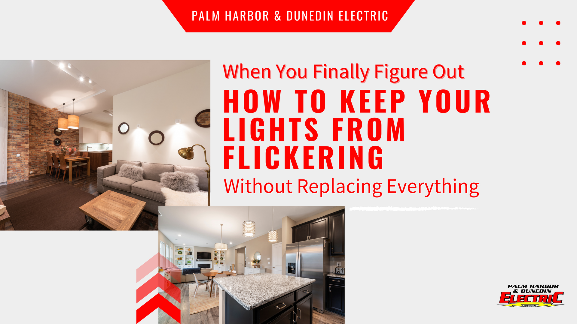 How to Stop Flickering Lights Without Major Repairs