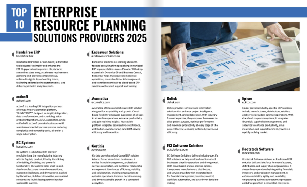 HandsFree ERP Named CIO Review’s