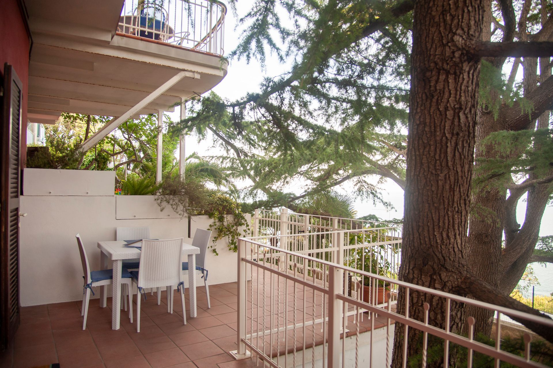 terrazzo attrezzato
