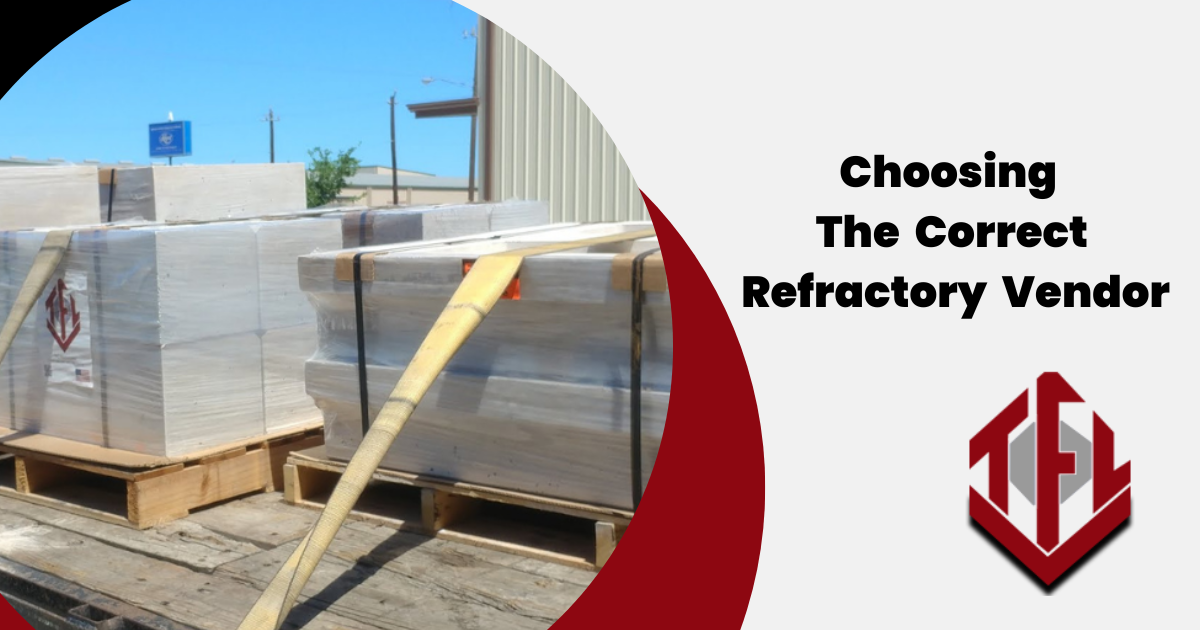 refractory shape and material vendor
