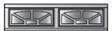 Ashton Ranch Garage Door Window Inserts