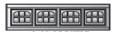 Cascade Insert for Garage Door Window