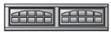 Cascade Ranch Garage Door Window Inserts