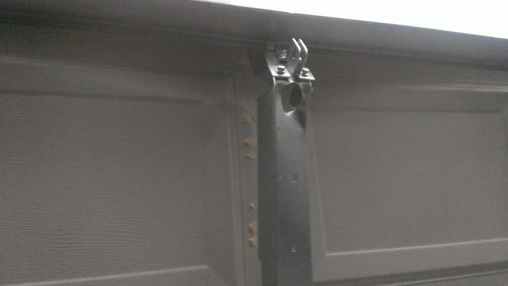 Center stile pulled out of panel