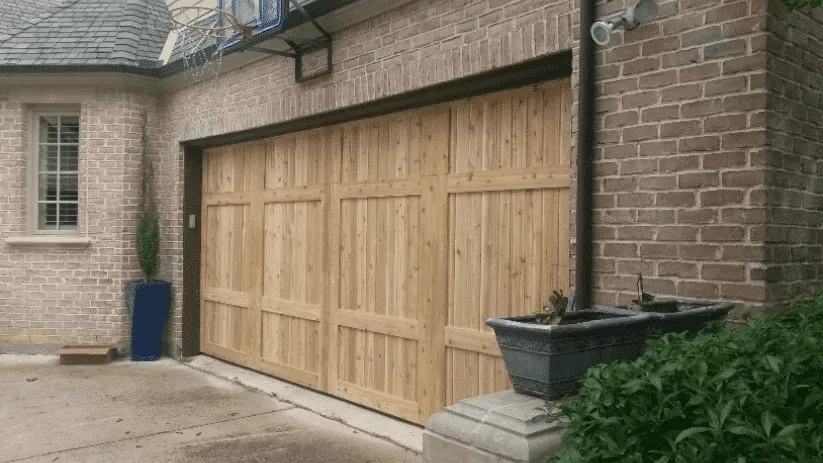 wood garage door - garage door services