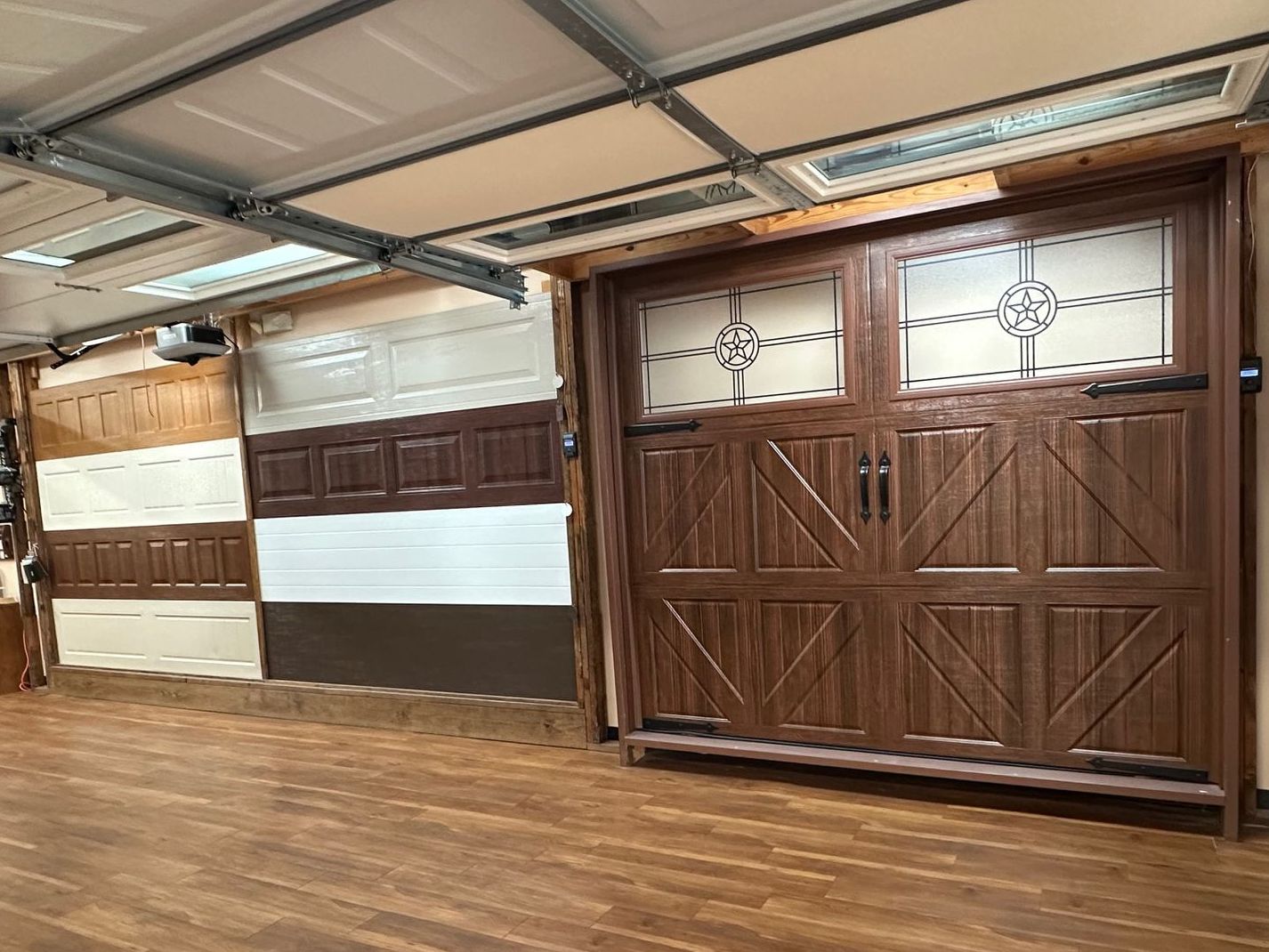 garage door showroom Plano - garage door service heath tx