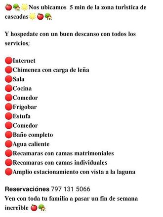 CABAÑAS LA ESTRELLA
