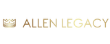 Gold crown logo and text "Allen Legacy."