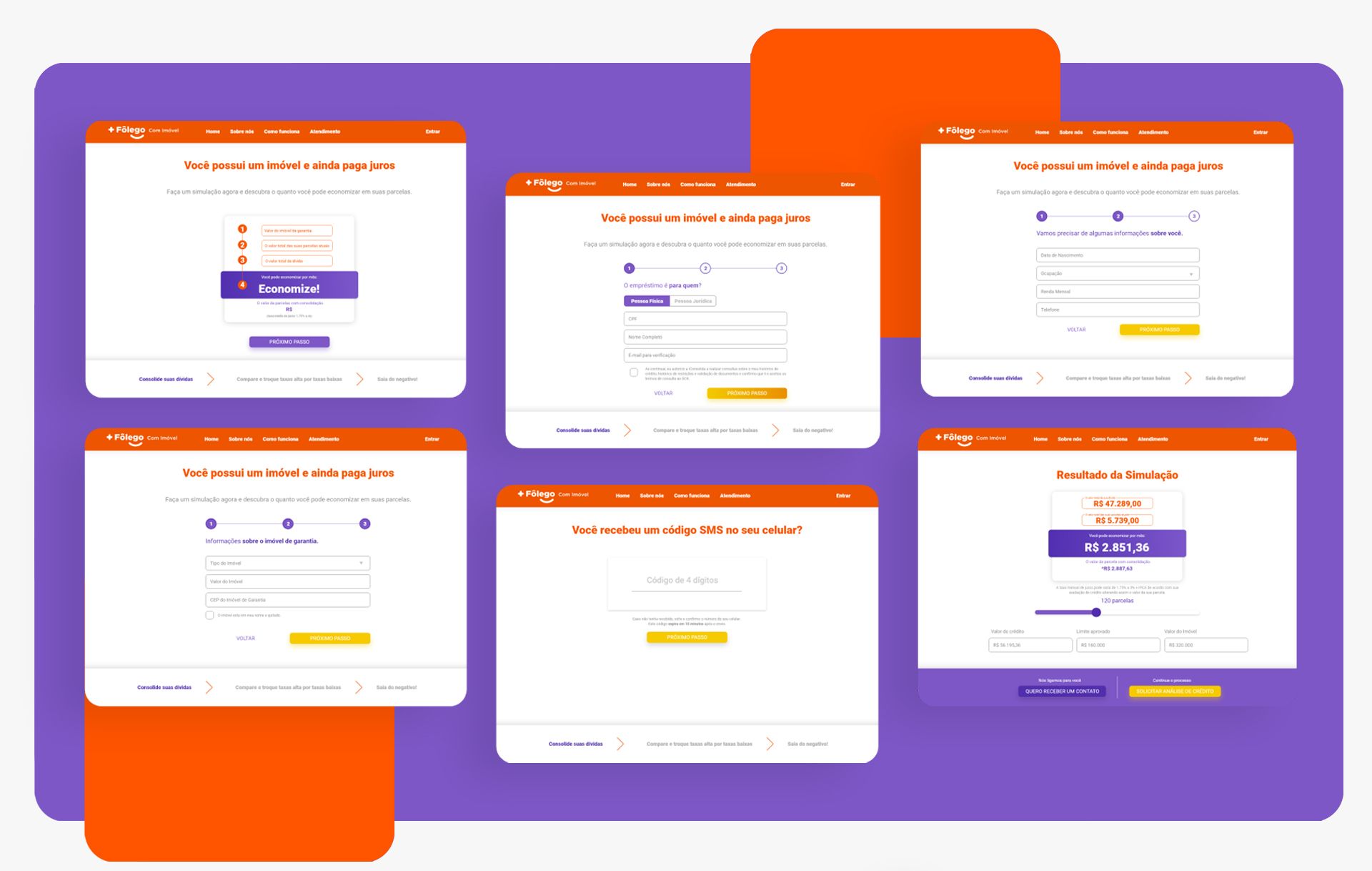 Fluxo de  Contratação  Mais Fôlego