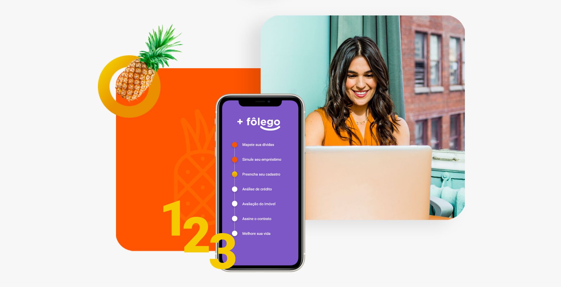 Celular com menina Mais Fôlego
