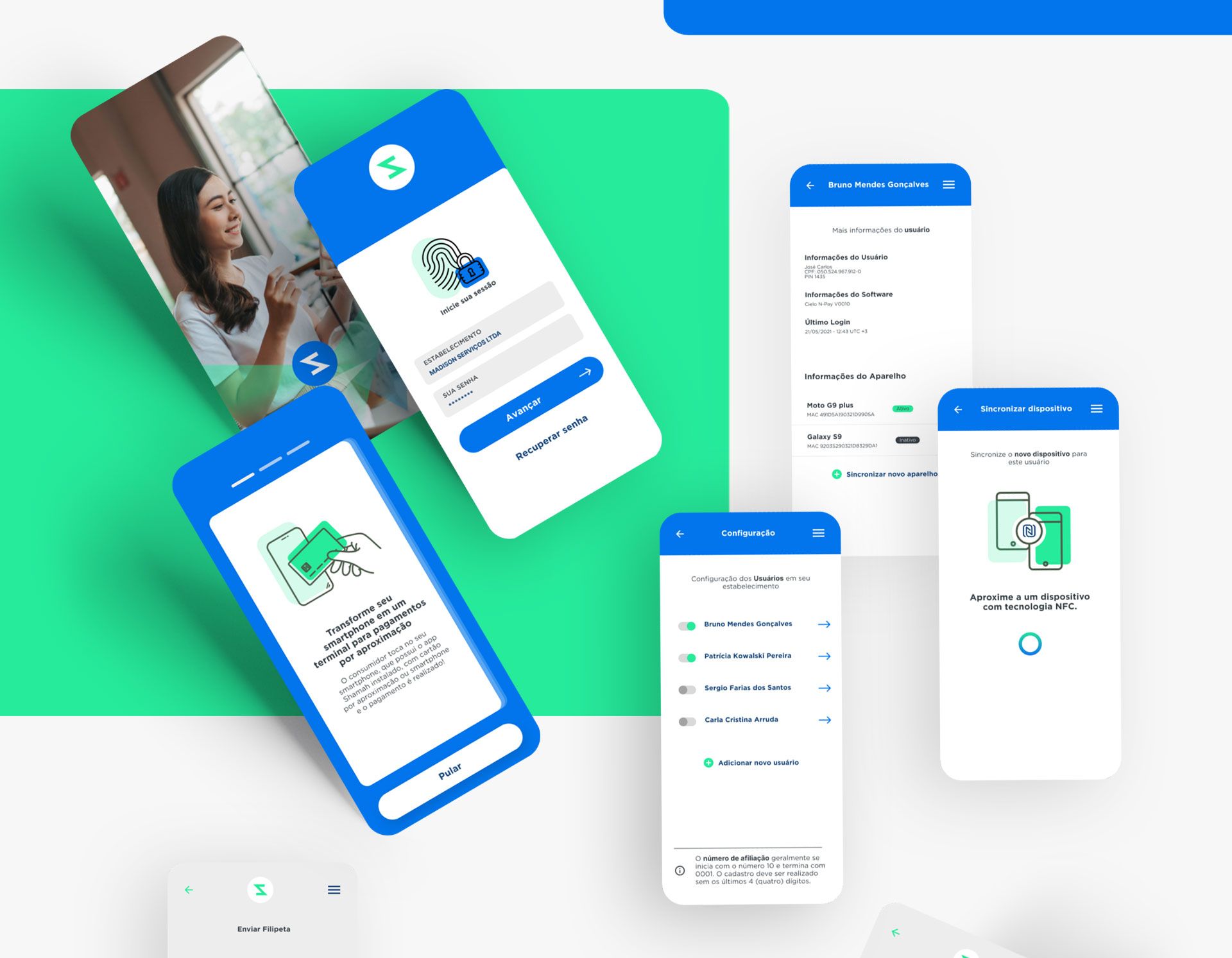 Telas mobile app Shammah