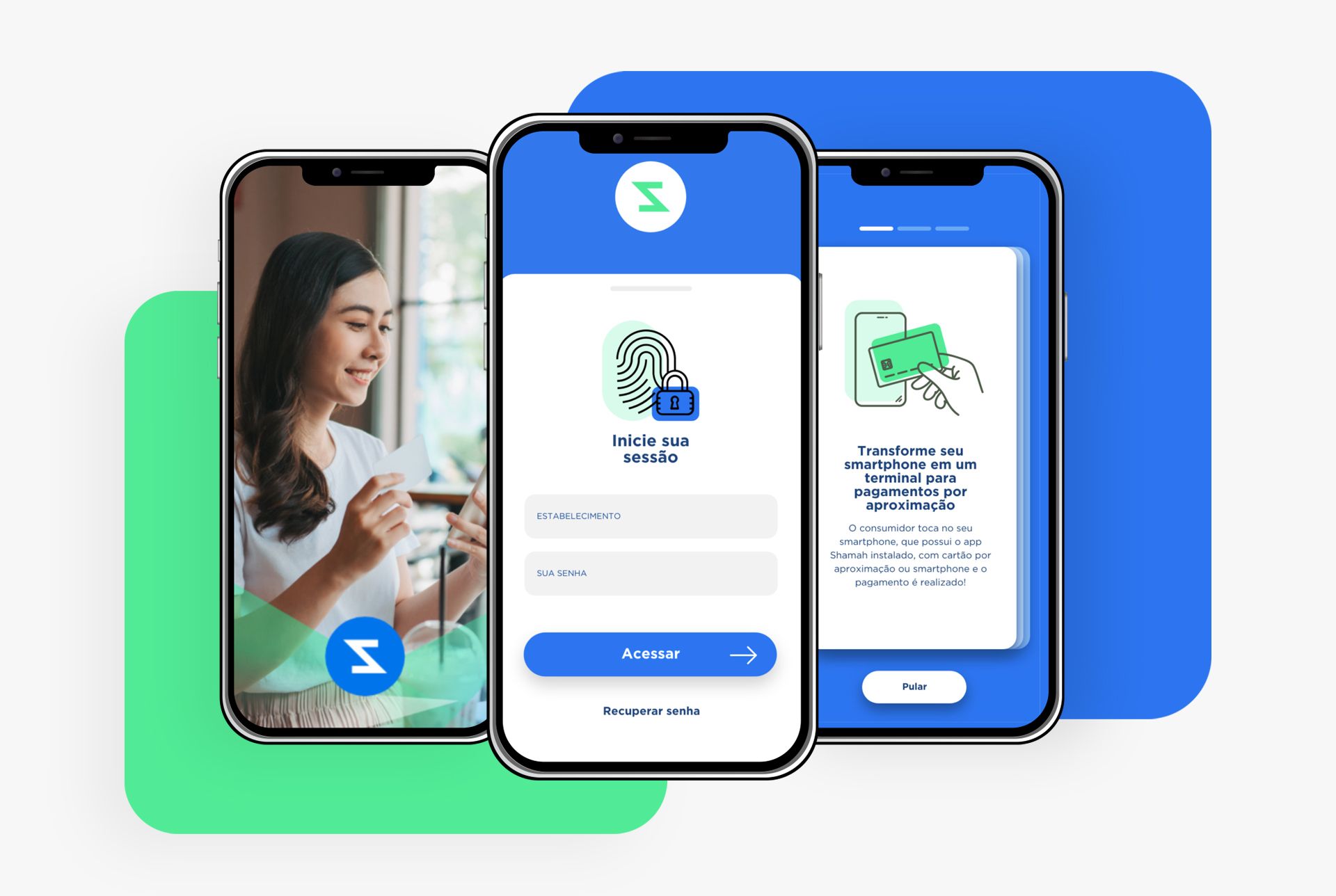 Telas mobile app Shammah