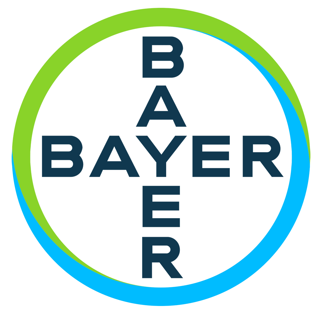 Bayer logo.