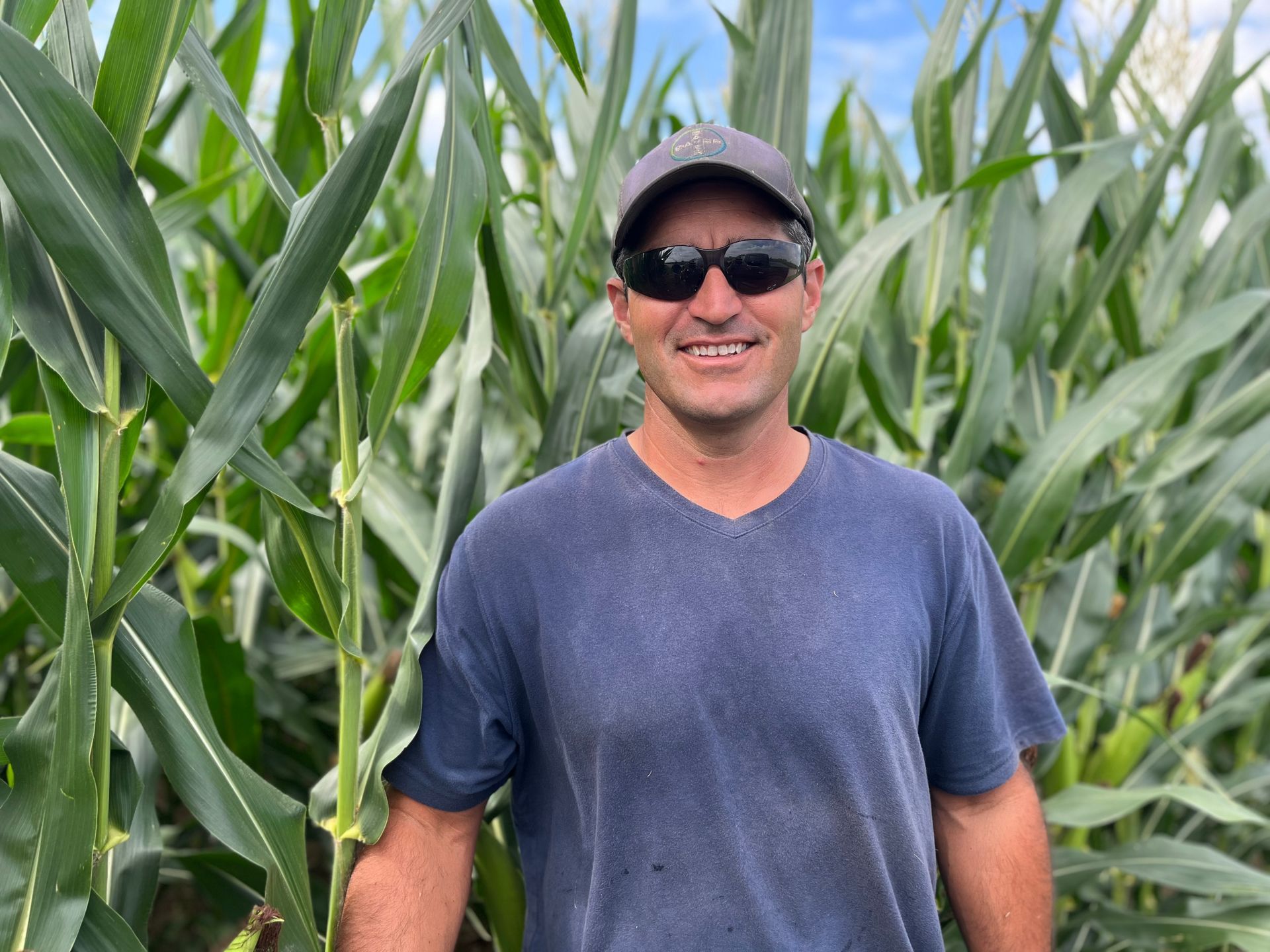 Ben Kuhn happy he is working with Tri-Ag.