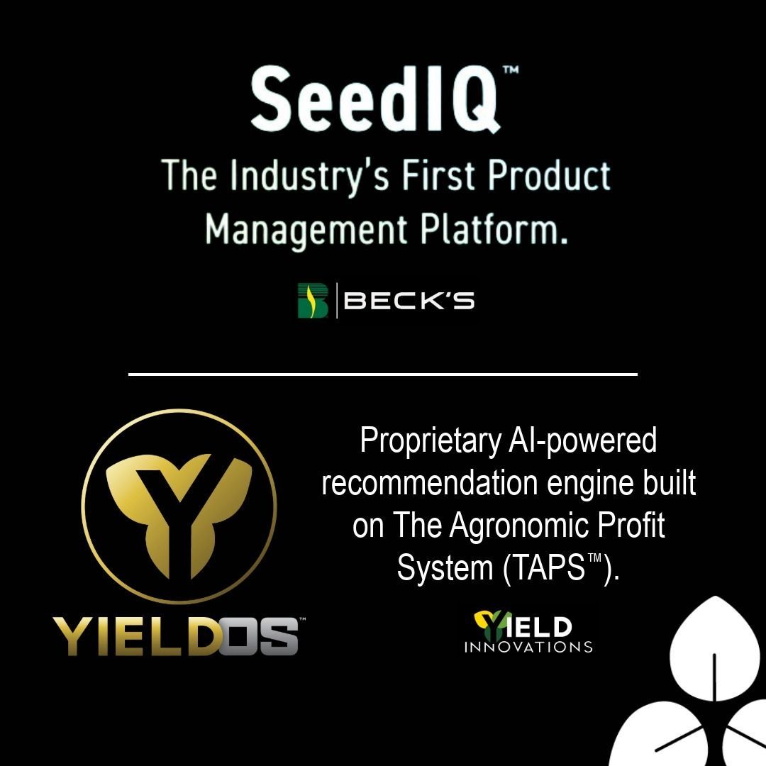 YieldOS™ by Yield Innovations and Seed IQ by Beck's Hybrids help turn information into actions