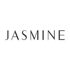 The word “JASMINE” in black serif letters on a white background