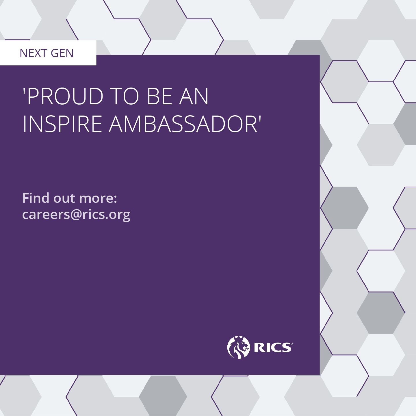 Inspire Ambassador programme promotional graphic
